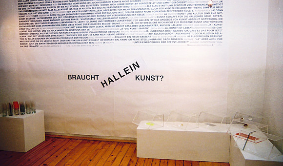 Plakat in Hallein
