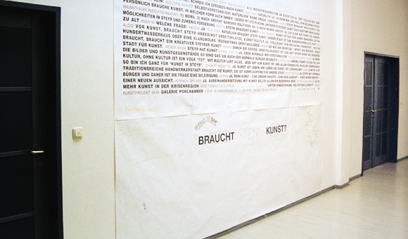 Plakat in Steyr